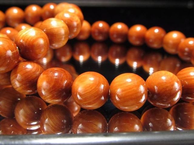 正規品 世界銘木協会 キングドラゴンウッドブレスレット 8-8.5mm×24珠