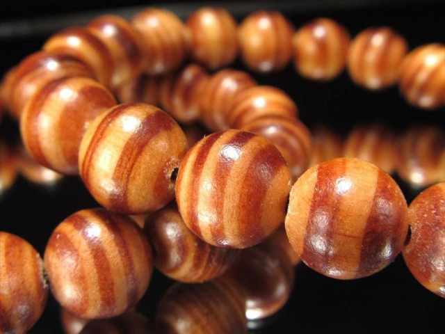 正規品 世界銘木協会 キングドラゴンウッドブレスレット 約10mm-10.5mm×20珠前後 証明書付属 古来から愛される 龍王の木 天然木使用