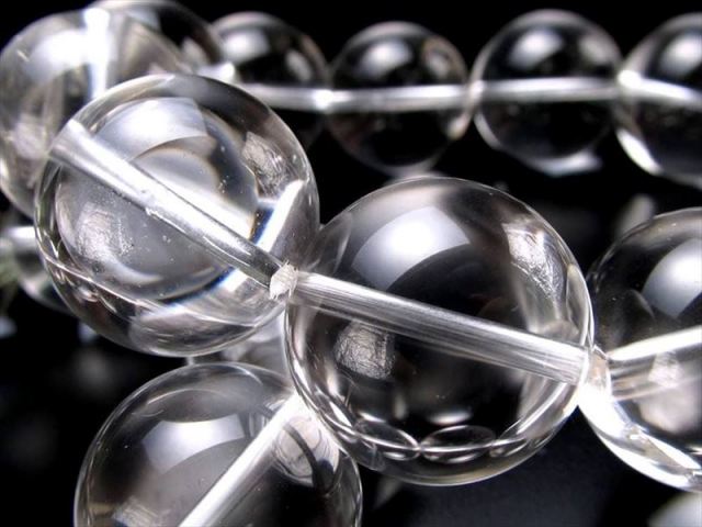 入手困難 驚異の巨珠 5A 天然水晶 天然クォーツ ブレスレット 約20mm×11珠前後 全てを浄化し活性化させる万能ストーン ブラジル ミナス・ジェライス州産