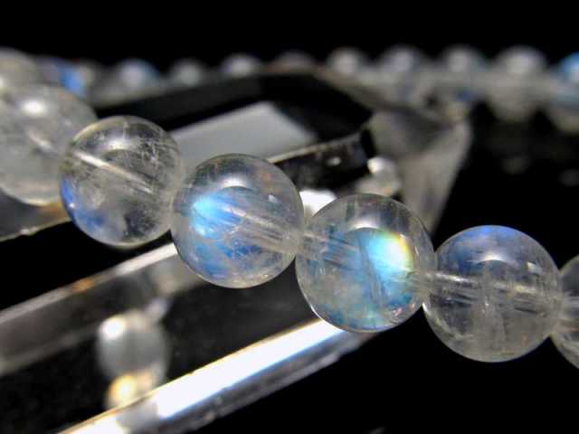 4A極上透明ブルームーンストーンブレスレット