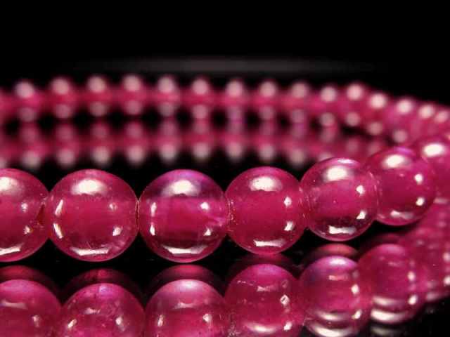 極上　宝石質　ルビー　ブレス セール20%OFF】宝石質 極上 ルビー 8ミリ パワーストーン ブレスレット