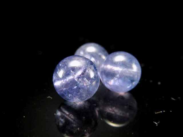 過去最高品質 S級 宝石質 タンザナイト バラ珠売り 1粒売り 6mm-6.5mm