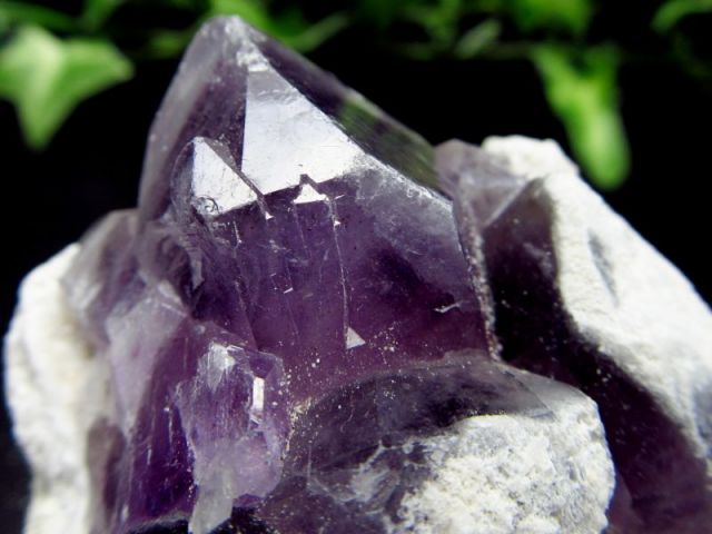 雪雲水晶 天然石 置物 クラスター