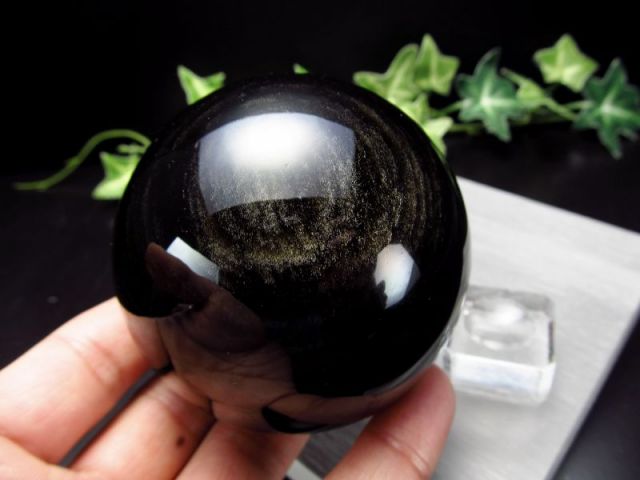 ☆数量限定☆未来を見通す石【300gゴールデンシャインオブシディアン 