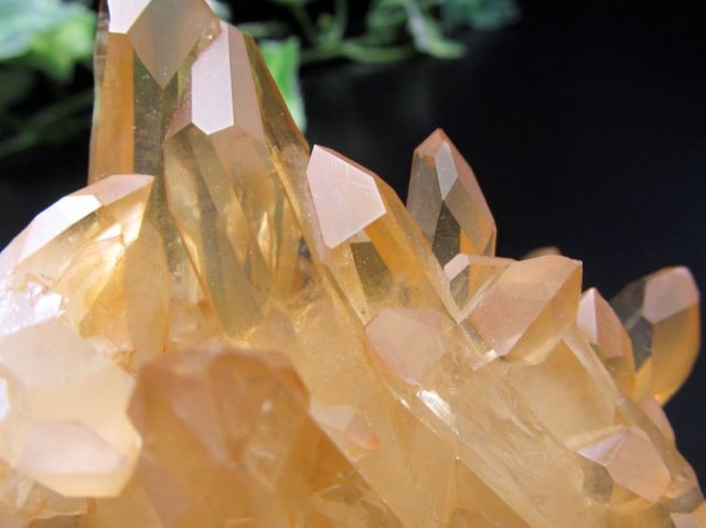 ヒーリングストーンの象徴 ブラジリアン ゴールデン ヒーラー クラスター 最大幅75mm 重さ130g 極上 天然 一点もの ブラジル セラ・ド・カブラル産