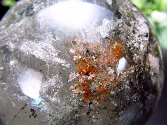 ✶一点物✶ ガーデンクォーツ 丸玉 52mm