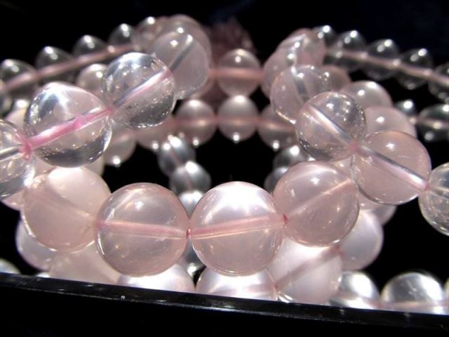 お値打ちグレード スターローズクォーツ 紅石英 ブレスレット 8mm×23珠