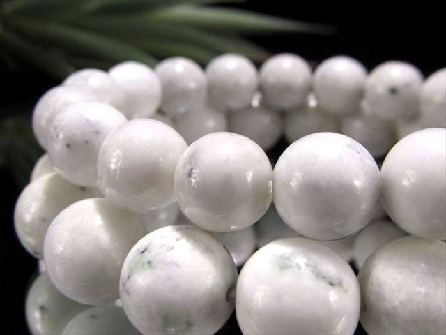 世界最古の翡翠 糸魚川翡翠 白翡翠 硬玉 ブレスレット 8mm-8.5mm×23珠