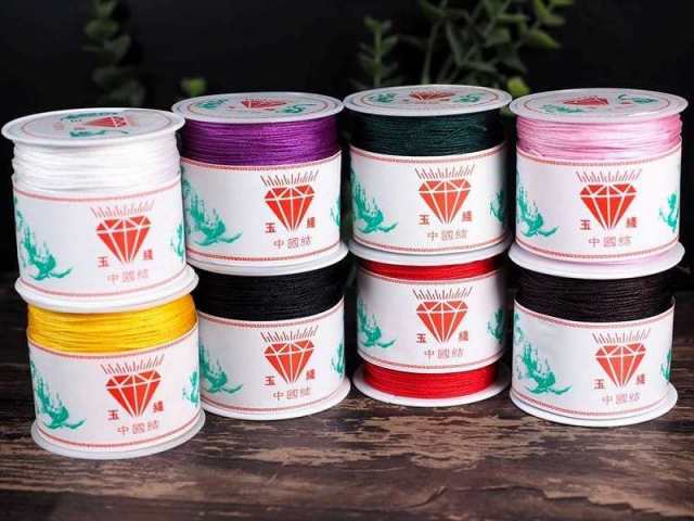 組み紐 中国紐 たっぷり45m 全12色 si-p inmy-4 パワーストーン 天然石