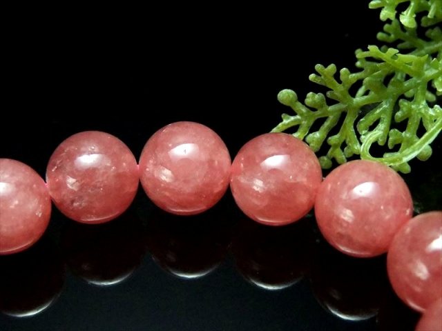 1粒売り 4A あめ色の大粒 インカローズ バラ珠売り 約12mm-13mm珠 