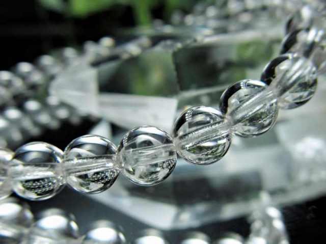 激レア 4A ダンビュライト ブレスレット 6mm-6.5mm×30珠 入手困難 強い