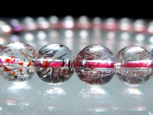 5A スーパーセブン ブレスレット 極上天然石 パワーストーン コムローズ Comrose ブラジル産 P22