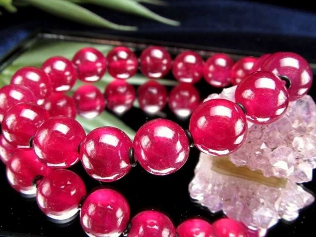 店頭展示中 格別品質 最高級グレード 大珠 宝石質 ルビー 紅玉