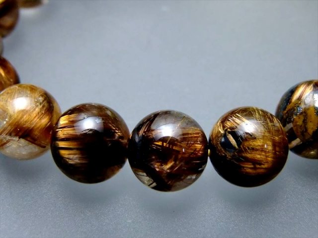 5A 武骨ルチル 母岩ヘマタイト入り タイガータイチンルチルクォーツ  