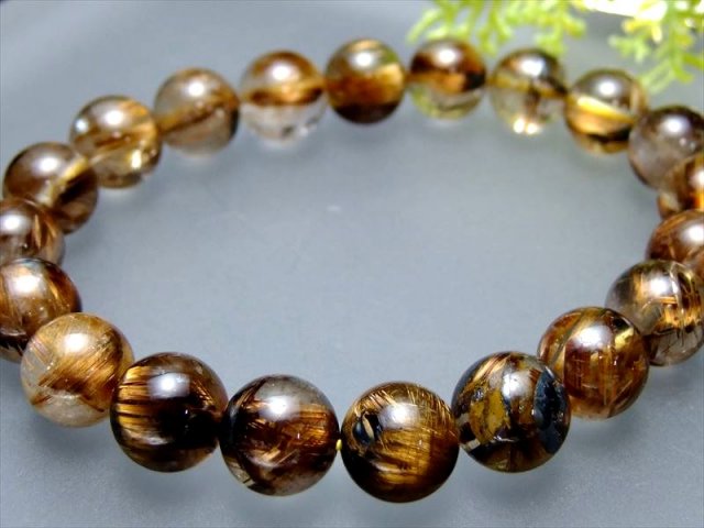 5A 武骨ルチル 母岩ヘマタイト入り タイガータイチンルチルクォーツ  