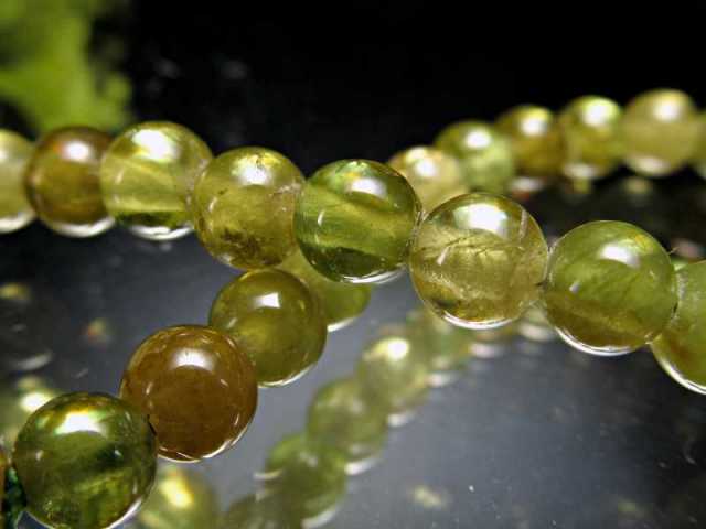 バイヤー厳選の1本 チタナイト (宝石名:スフェーン) ブレスレット 5.5