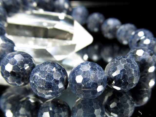 S00★特選ご奉仕★希少☆勝利を呼ぶ石【サファイア『青玉』ミラーカットブレス】❤️ S00特選ご奉仕希少勝利を呼ぶ石【サファイア『青玉』ミラーカット