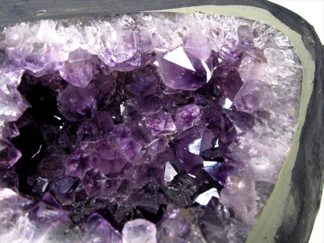 希少❗️アメジスト カコクセナイトカルサイト共生☆パワーストーン