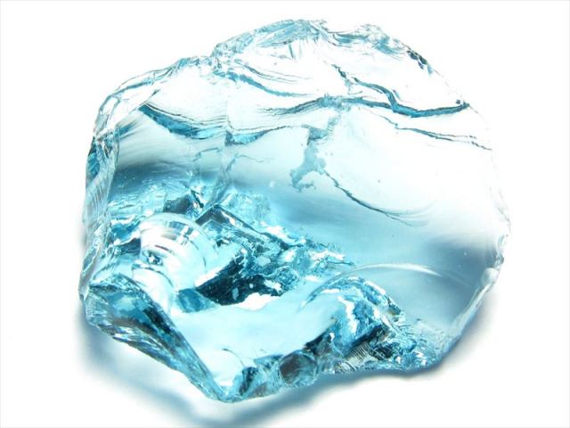 激レア 内包物入り アンダラクリスタル エレクトリックブルー ラフ原石