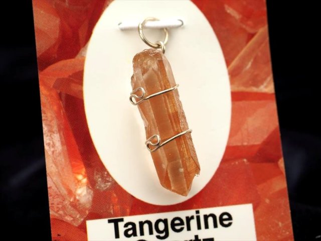 H&E タンジェリンクォーツ ・ヒーリングトップ 正規品 ヘブン&アース社直入 Tangerine Quartz Heaven&Earth