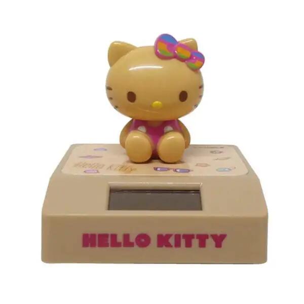 ハローキティ ゆらゆらソーラーマスコット 日焼け KT-YS-HI 電池不要 ソーラーフィギュア 置物 インテリア 人形 サンリオ グッズ ケイカンパニー