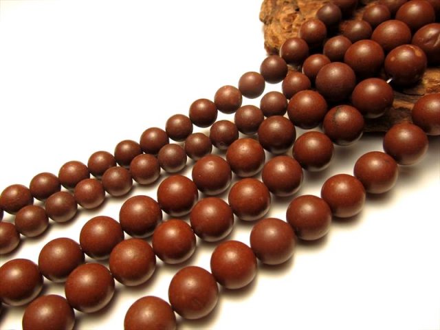 12.5mm珠 セドナストーン 一連 約38-40cm スピリチュアルストーン 砂岩 アリゾナ州セドナ産 パワーストーン 天然石