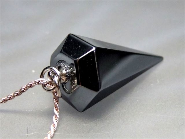 テラヘルツ鉱石 ペンデュラム型 ペンダントトップ 縦約37mm-40mm 1個