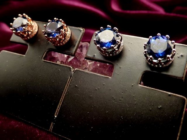 ブルーミスティックトパーズ ピアス 激安宣言 5A ブルーミスティックトパーズ ピアス ラウンドカット型 石