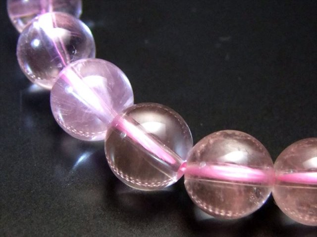 激レア S級 ピンクエンジェルラダークォーツブレスレット 8mm