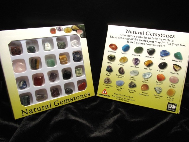 Natural Gemstones 天然石タンブル20種入り タンブルセット 箱入り20種set パワーストーン 天然石