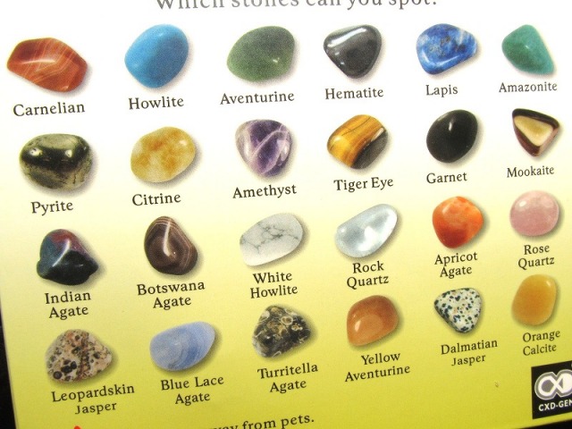 Natural Gemstones 天然石タンブル20種入り タンブルセット 箱入り20種set