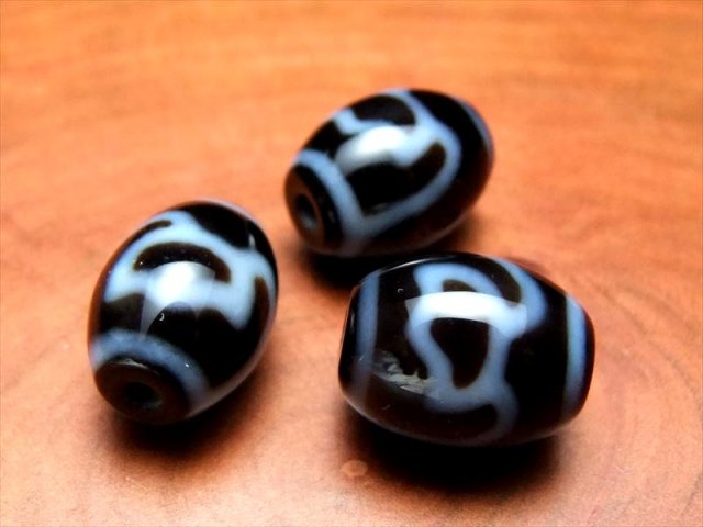 小天珠 A至純天珠 水蓮花天珠 すいれんかてんじゅ サイズ：約14mm-15mm