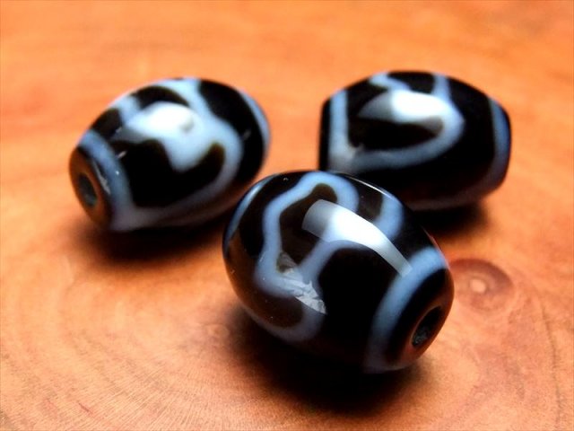 小天珠 A至純天珠 水蓮花天珠 すいれんかてんじゅ サイズ：約14mm-15mm