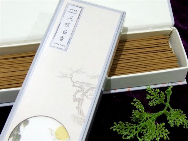 龍檀名香 1箱約200本入り 1本約20cm スティック香 中国産 inmy パワーストーン 天然石