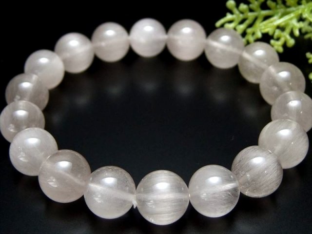 キャッツアイ珠有り 5A ホワイトアッシュキャッツアイルチルクォーツ