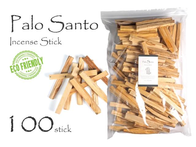 スティックタイプ エクアドル産 パロサントスティック 約450gパック 1本約10cm×100本入り 聖なる樹ホーリーツリー 古代インカ帝国の魔除け エクアドル産