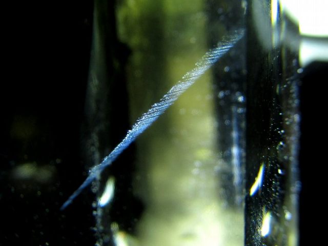 エンジェルラダー入り シトリン ポイント 六角柱 高さ約105mm 重さ227g 透明感抜群 天使のハシゴ 黄水晶 11月の誕生石 一点もの ブラジル産 パワーストーン