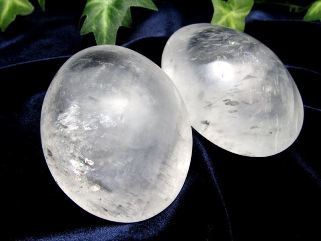 ホワイトカルサイト ホットストーン型 タンブル 1個売り 重さ 約150g-180g マッサージにも タンブル パワーストーン 天然石