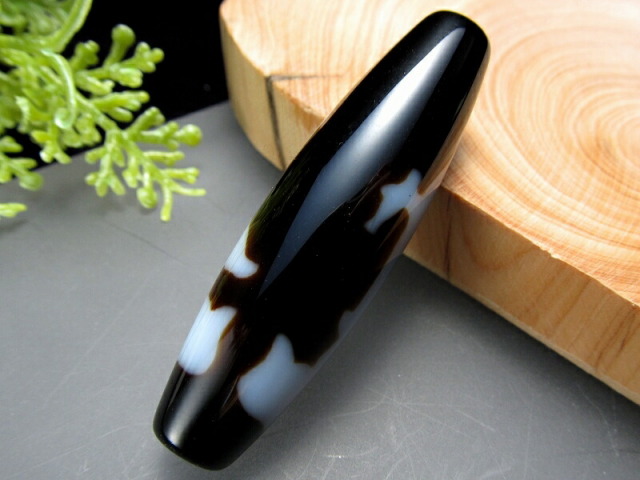 巨大 双観音雫天珠 そうかんのんしずくてんじゅ サイズ 50mm 1個売り A