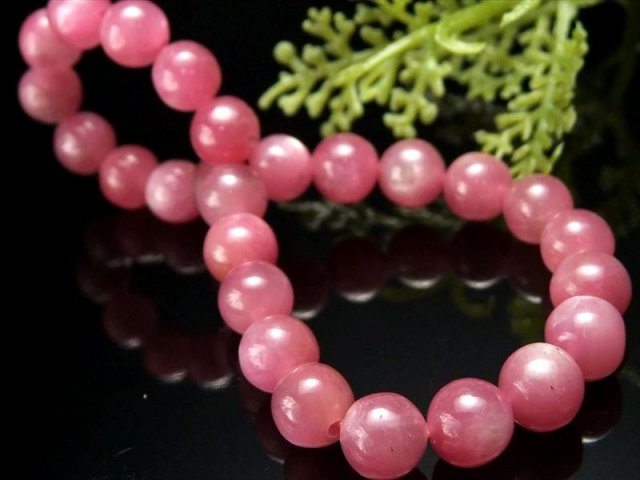 サファイア ブレスレット 約7.5ミリから8ミリ 5Aピンクサファイア