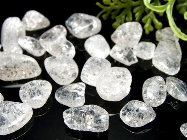 AA水晶 きらきら爆裂水晶 さざれ 200グラム AA透明クラックレインボー 