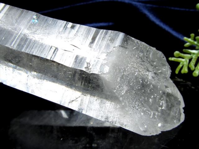 激レア セルフヒールド有り サインジ渓谷産 ヒマラヤ水晶レーザー