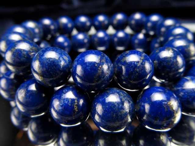 ラピスラズリブレスレット　11mm ラピスラズリブレスレット11mm