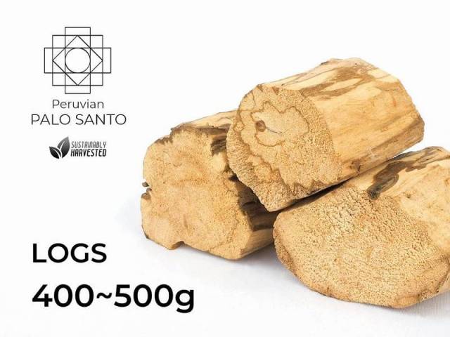 1個売り ペルー産 パロサントログス 重さ約400g-500g 希少なパロサント原木の輪切り 聖なる樹 ホーリーツリー丸太 パワーストーン 天然石