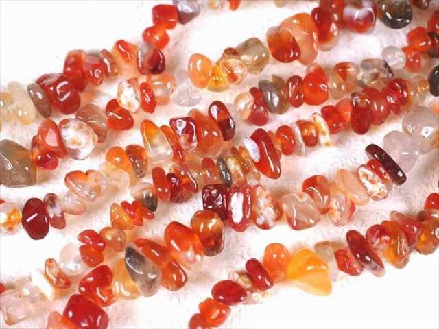 サードオニキス さざれ連 約4mm-12mm珠 一連 約78cm ツヤツヤ美品 サザレ連 ネックレスなどに ブラジル産 rn-p パワーストーン 天然石