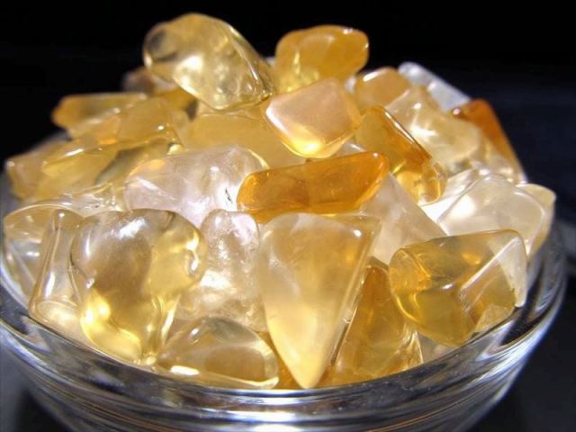 中粒タイプ シトリン さざれ 約200g 約5mm-18mm 幸運・商売繁盛の石 パワーストーン サザレ石 ブラジル産 sa-p パワーストーン 天然石