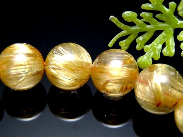 キャッツアイ効果あり S級 キャッツアイ ゴールドルチルクォーツ