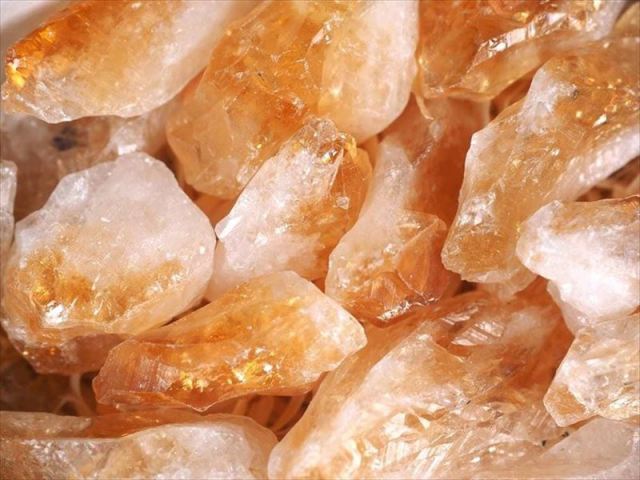 人気組み合わせ2種結晶原石の詰め合わせ アメジスト 紫水晶 ×シトリン