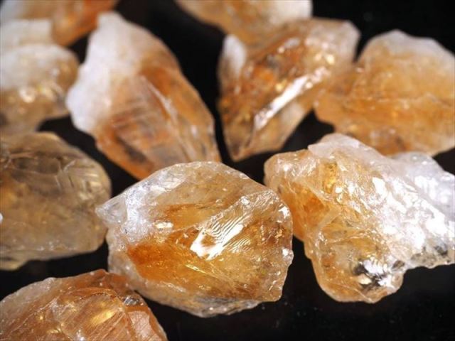 人気組み合わせ2種結晶原石の詰め合わせ アメジスト 紫水晶 ×シトリン