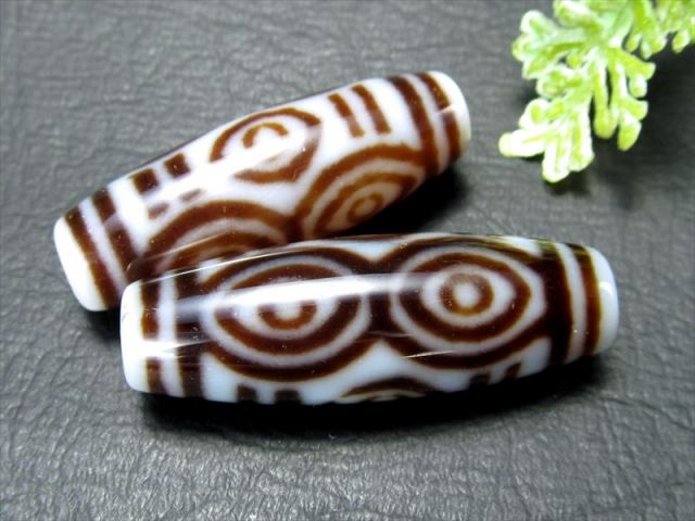 A至純天珠 白 龍眼白天珠 りゅうがん しろ てんじゅ サイズ:約37mm-39mm 1個売り 天珠の王様 2025年11月入荷の画像あり te-s パワーストーン 天然石